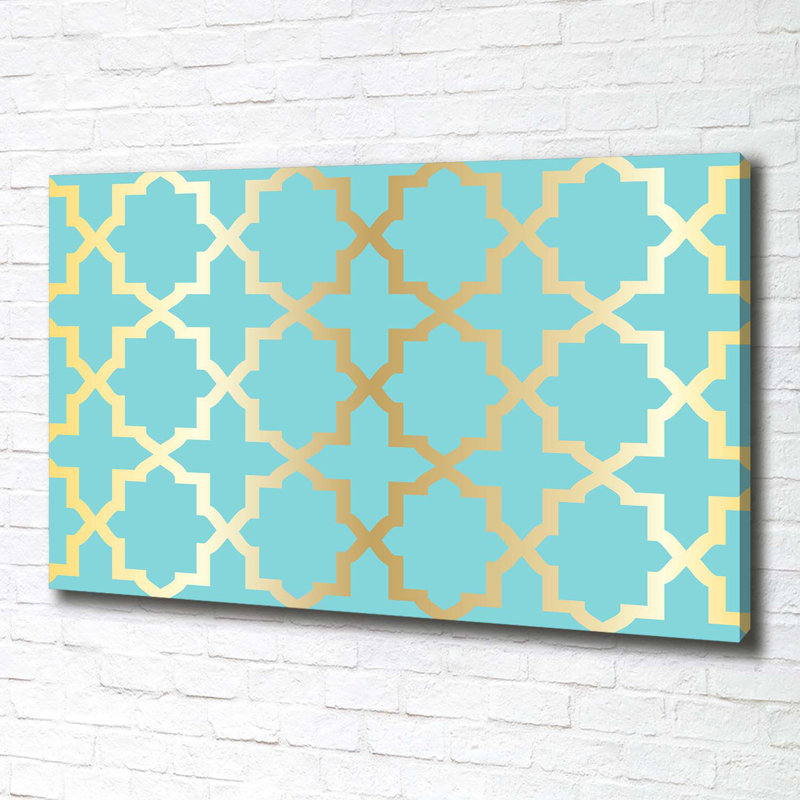 Arabic Pattern - Wrapped Canvas Print