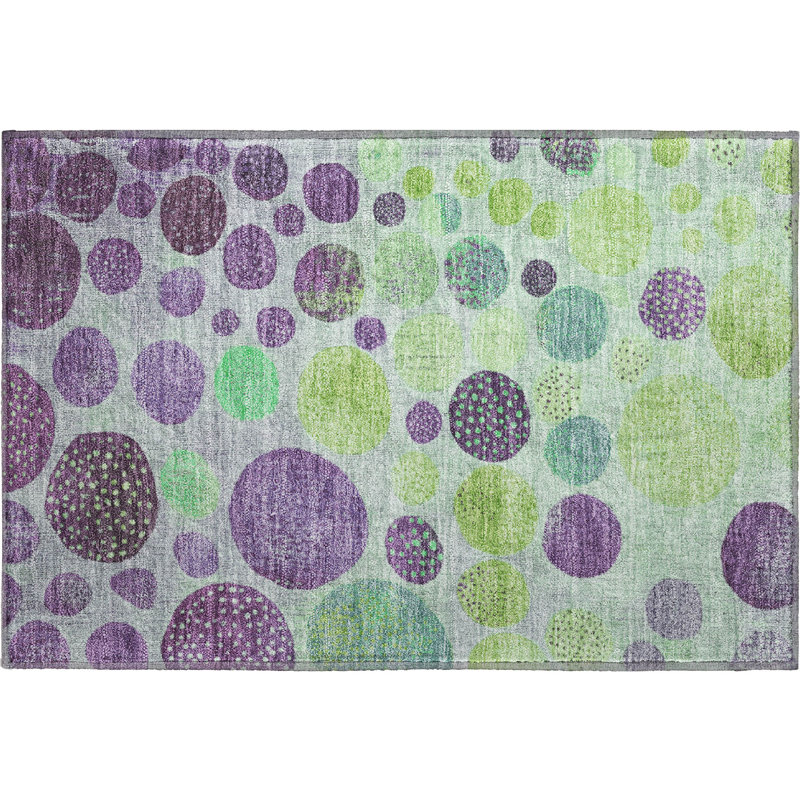 Premium Machine Washable Farolt AMF1899 Geometric Rug, Rectangle 1'8" x 2'6"