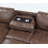 Contemporary Leather Reversible Pull Out Sofa Bed