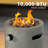Afterglow Outdoor Tabletop Fireplace,Gray-124822014