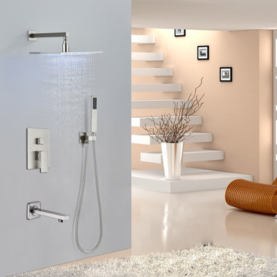 Complete Shower System with Rough in-Valve