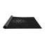 Tapis décoratif à Damas noir-1454932042