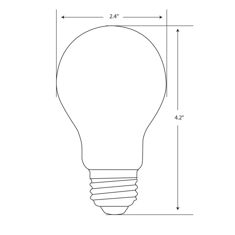 Ampoule DEL A26 E26 Feit
