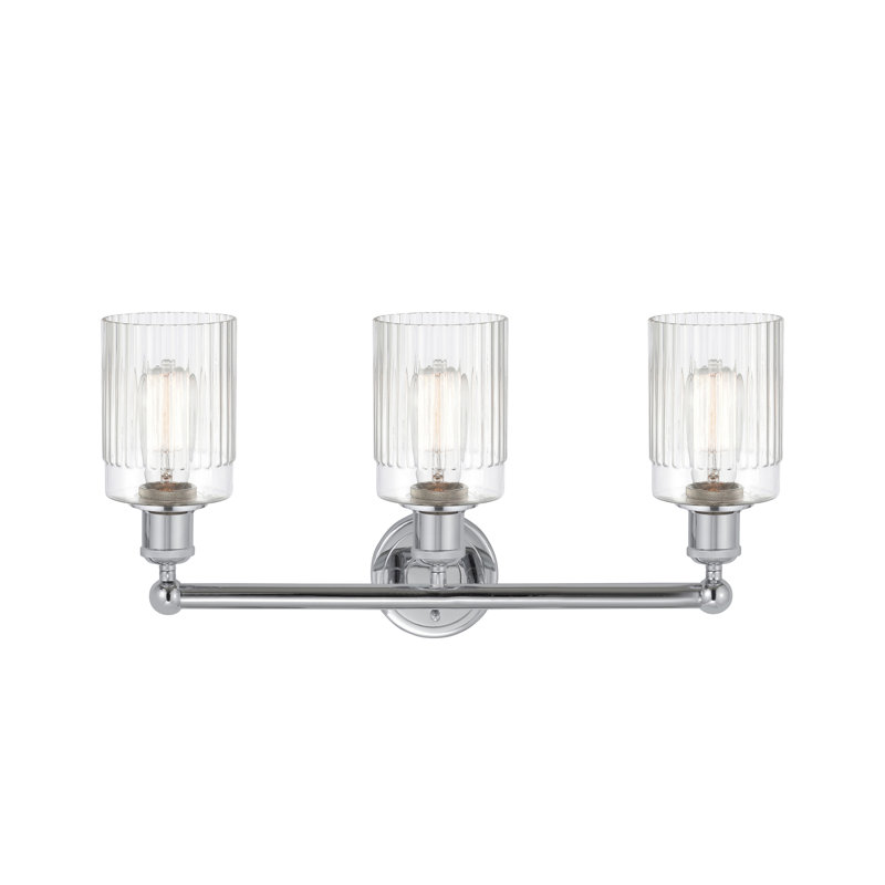 Kamena 3 - Light Dimmable Vanity Light, Clear, Polished Chrome