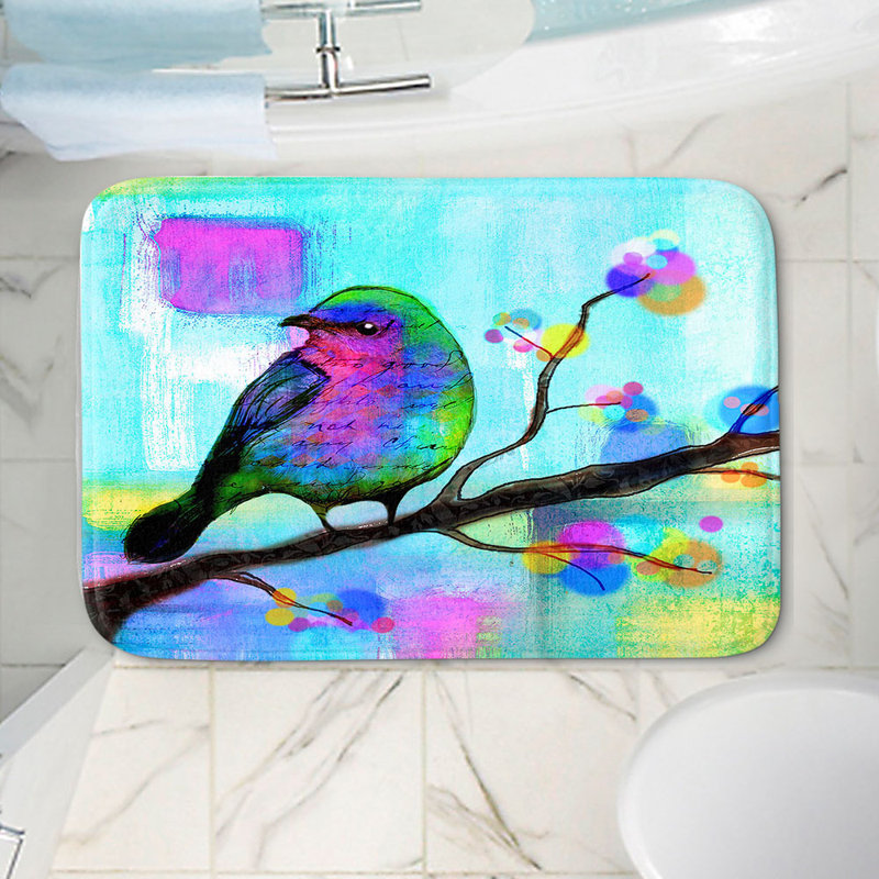 Non-Slip Bath Mat, 24" W x 17" L x 1" H