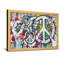 Signe de paix mains art graffiti sur fond coloré-1875417121-1875417149-1875417122