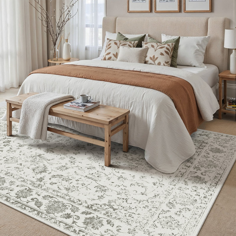 Tapis gris Aria, Tapis de couloir 2 pi x 8 pi