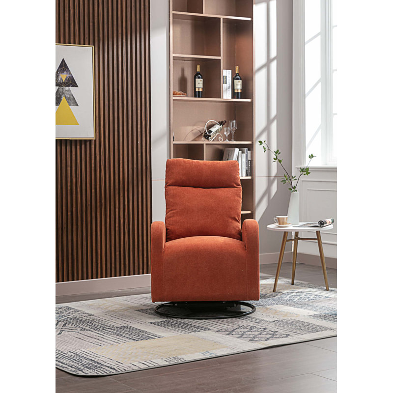 Chaise berçante, Polyester orange