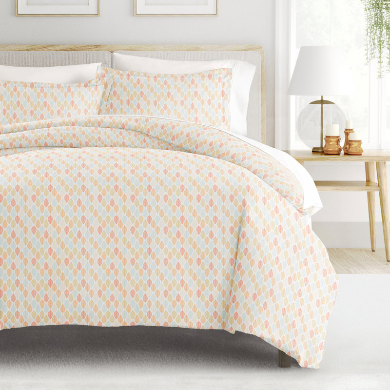 Home Modern & Contemporary Duvet Cover, King/Cal. King Duvet Cover + 2 Shams