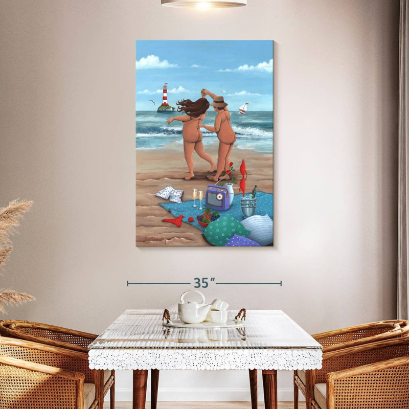 Hardie Beach Dance, 48" H x 32" W