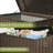 150 Gallon Waterproof Deck Storage Container for Patio Cushions, Garden Tools, Lockable (Dark Gray)-115444022-115444026