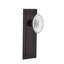 Mission Plate with Crystal Victorian Knob-1418888076