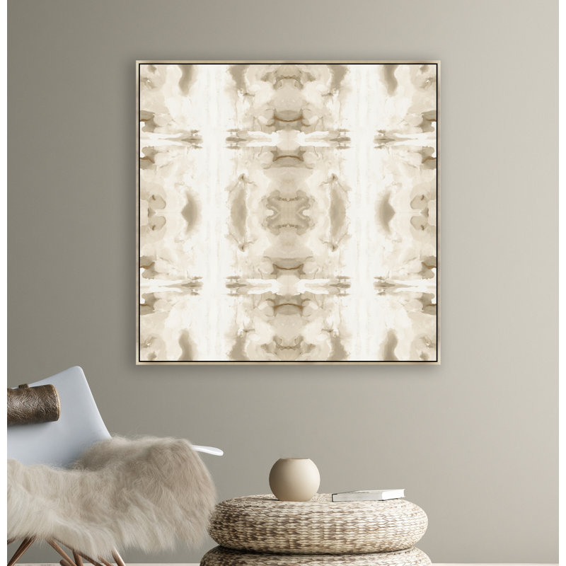 Decalcomanie Vi Print by Giselle Kelly, 37.5" H x 37.5" W, Image Gel Brush