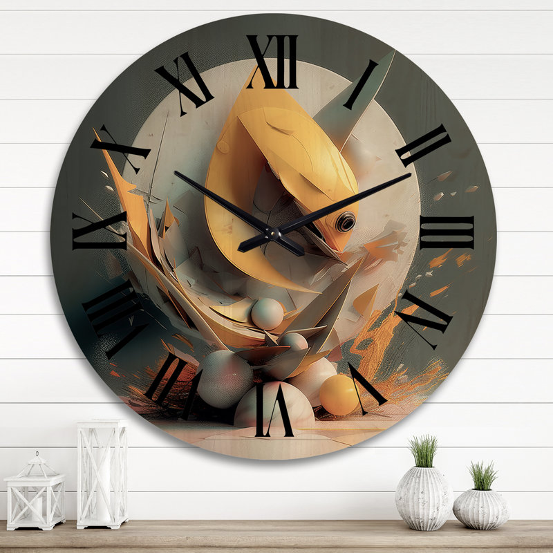 Horloge murale himke, Très grand