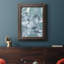 Soft Teal II - peinture sur toile encadrée-74003496