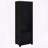 Black 3-Shelf Media Tower with Cabinet