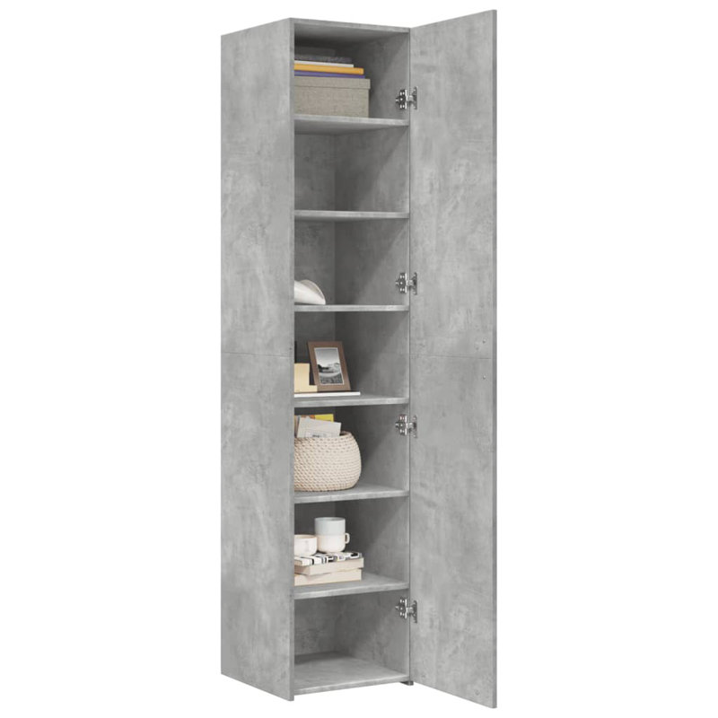 Quason 40cm Sideboard, Concrete grey