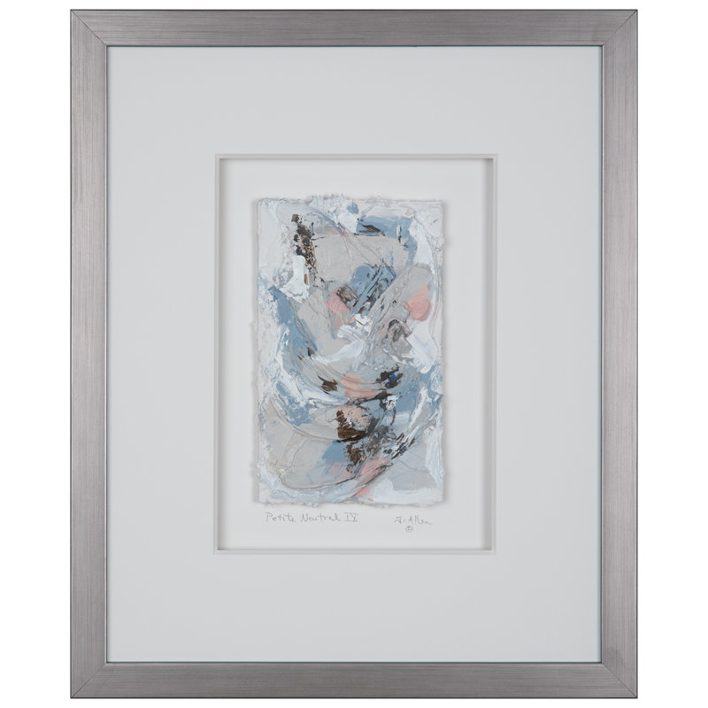 Petite Neutral IX Print by J.Allen
