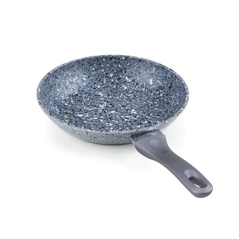 9.5'' Gray Granite Aluminum Non-stick Frying Pan