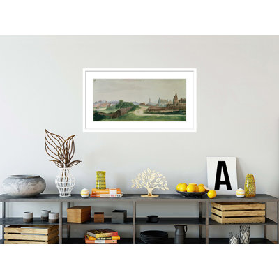 «View of Nurberg» par Albrecht Dürer, impression giclée sur cadre