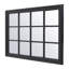 Giuseppe Wood Flat Wall Mirror