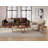 Amalia Round Coffee Table Stonewash/ Mist Grey-135702365