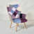 Purple Polyester Blend