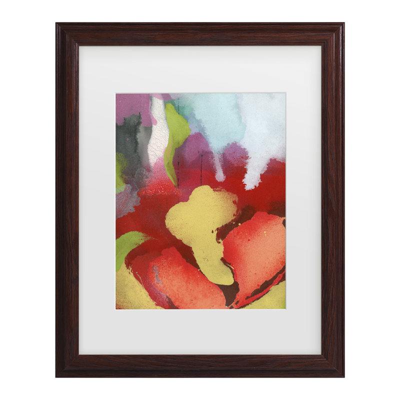 Art encadré par Wyanne Wild Blossom, H 18,75 po x l 22,75 po