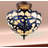 Little Sodbury Glass Semi Flush Mount