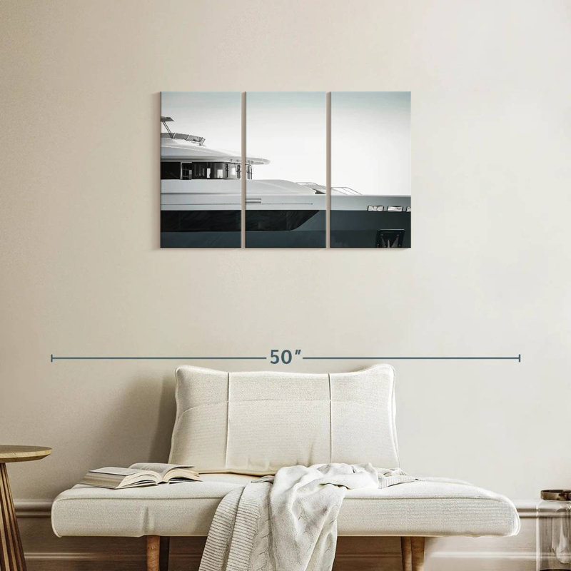 Mehar Superyacht, 20" H x 33" W