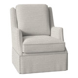 Savannah 31.5" W Swivel Wingback Chair