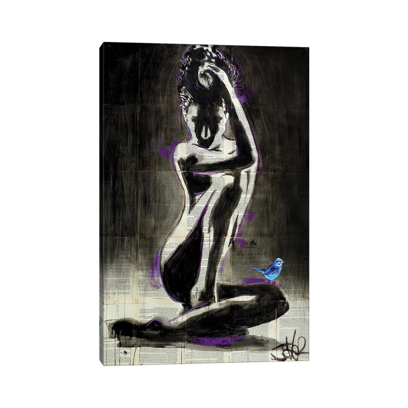 Verity And Hope by Loui Jover - Wrapped Canvas Print, 20.32 cm H x 30.48 cm W