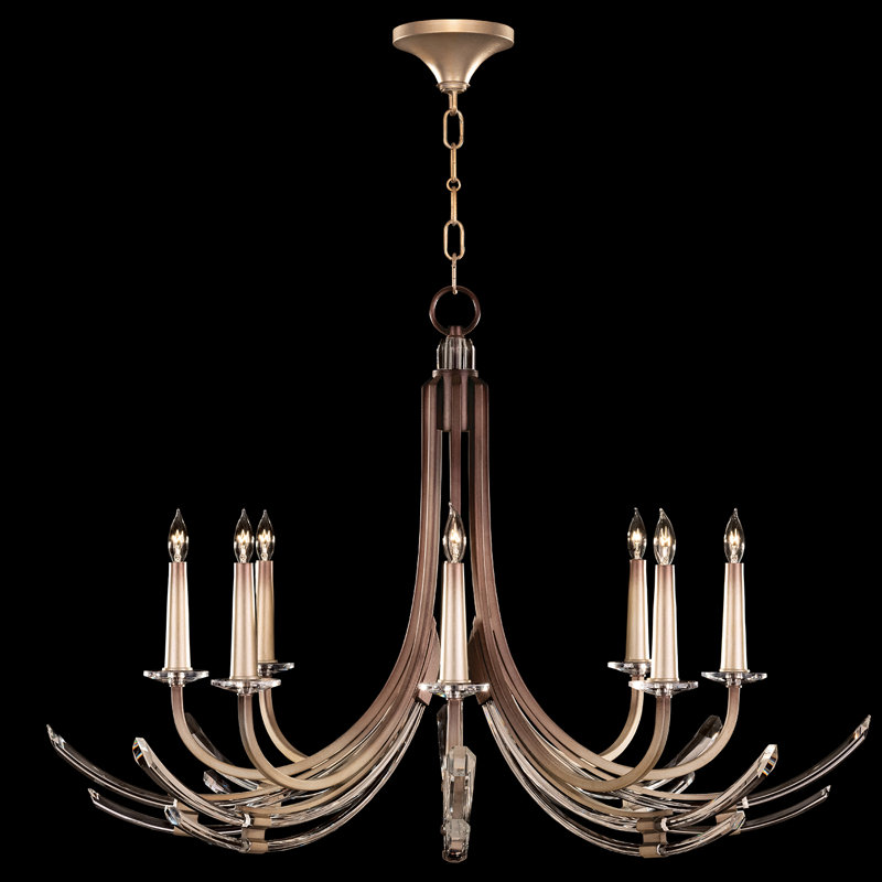 Trevi 8 - Light Chandelier, Soft Bronze