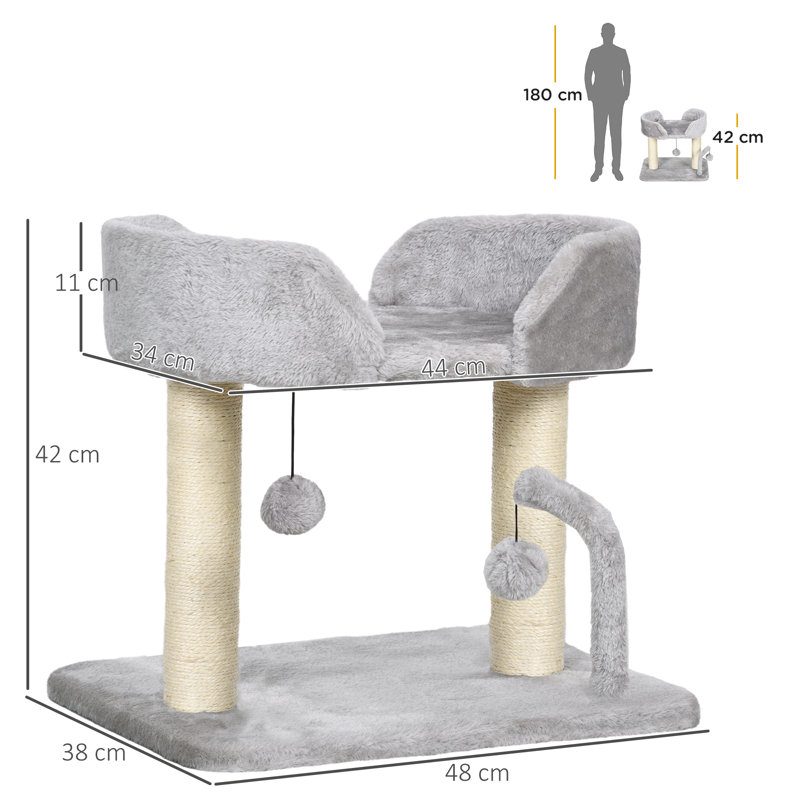 106.68cm H Cat Tree