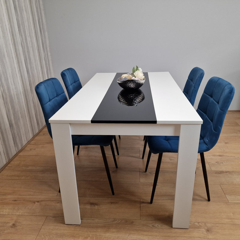 Bethsy 4 - Person Dining Set, H75 x L140 x W80cm
