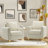 Gillette Upholstered Tufted Velvet Club Chair-719559859