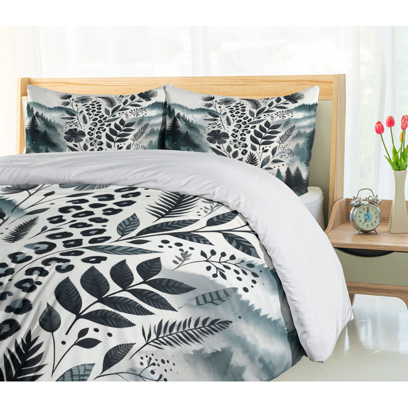 Nature Art Duvet Cover, Queen Duvet Cover + 2 Standard Shams