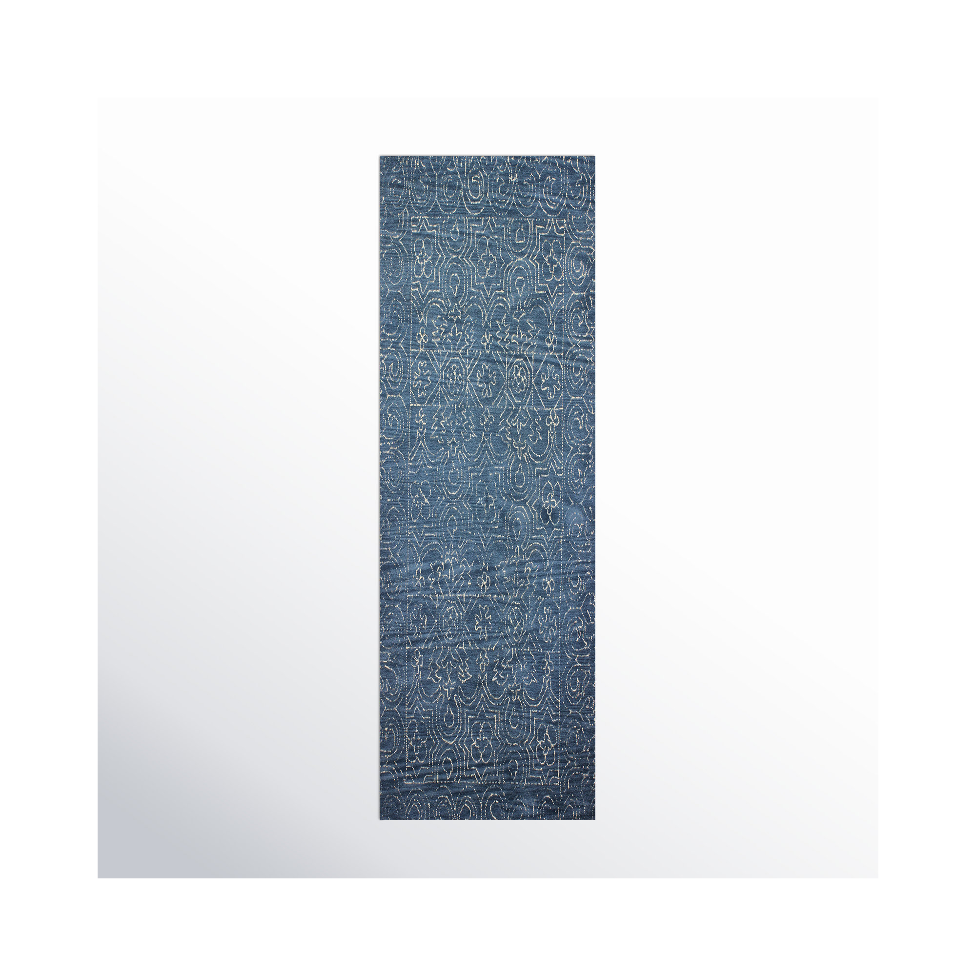 Evers Handmade Wool Rug, Rectangle 2'6" x 8'