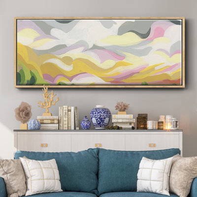 Valley Swirl I - toile encadrée