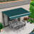 BESUNYST 63.6'' Fabric Cover Retractable Patio Awning-97881882-63927404