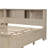 Wood Daybed With Storage Shelves And 3 Drawers-1108635418