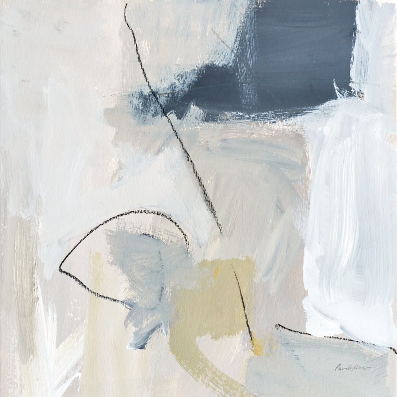 Neutral Abstract I by Pamela Munger - Wrapped Canvas Painting, 46cm H x 30cm W