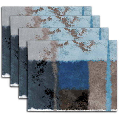 Napperon abstrait en polyester