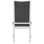 Ensemble de 2 chaises d'appoint rembourrées Tyler