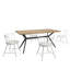 Ensemble de table et 4 chaises Breaux-2034876551-2034876545