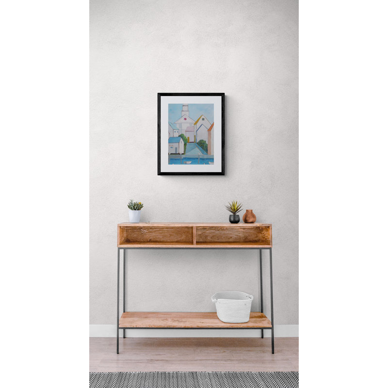 Our Town IV par Phyllis Adams, H 21,25 po x l 17,25 po x P 0,875 po