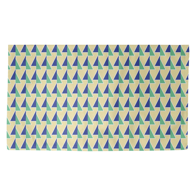 Jordao Geometric Indoor Rug, Rectangle 5' x 7'