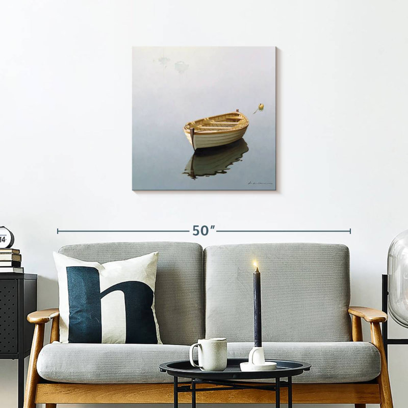 Mehar Boat Shadow, 24" H x 24" W