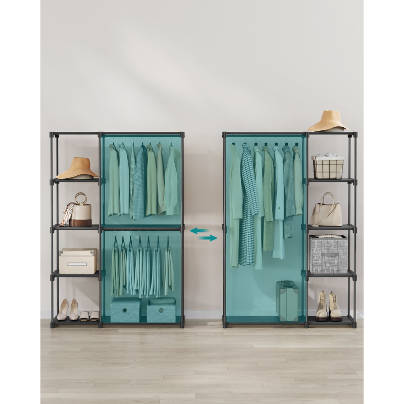 Priolo 124cm Clothing Rack, Black