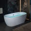 67" x 31.5" Freestanding Soaking Acrylic Bathtub-94318924-100481073
